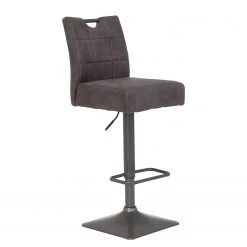 Loftscape Chaises de bar Topid (lot de 2) - Microfibre / Acier - Gris vintage / Gris 11 Loftscape Chaises de bar Topid (lot de 2) - Microfibre / Acier - Gris vintage / Gris -Meubles de salle à manger Soldes Magasin 1000184869 190826 17314700084 DETAILS P000000001000184869