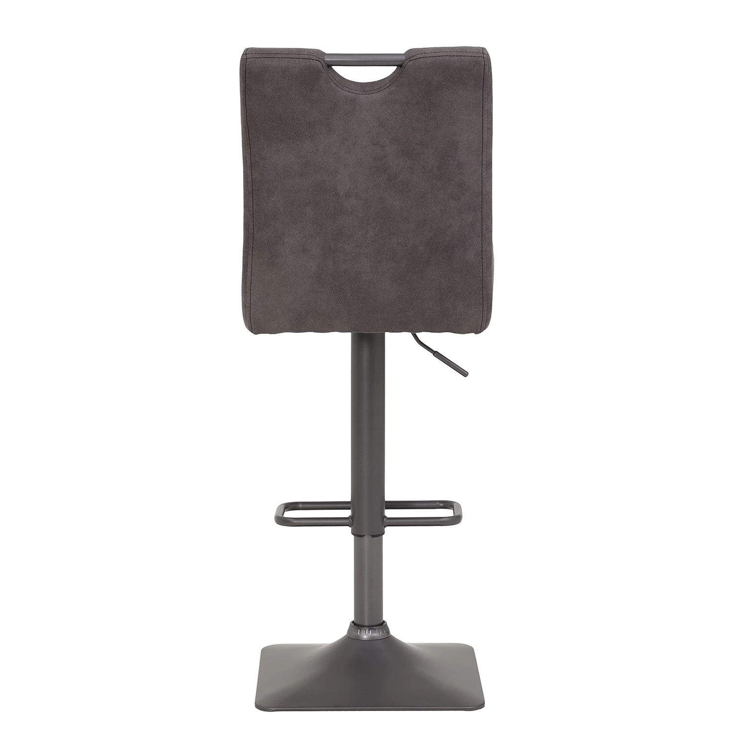 Loftscape Chaises de bar Topid (lot de 2) - Microfibre / Acier - Gris vintage / Gris 6 Loftscape Chaises de bar Topid (lot de 2) - Microfibre / Acier - Gris vintage / Gris – Image 6