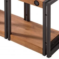 Ars manufacti Étagère Manchester - Acacia massif / Métal - Acacia / Anthracite -Meubles de salle à manger Soldes Magasin 1000187007 200212 11301100007 DETAILS P000000001000187007