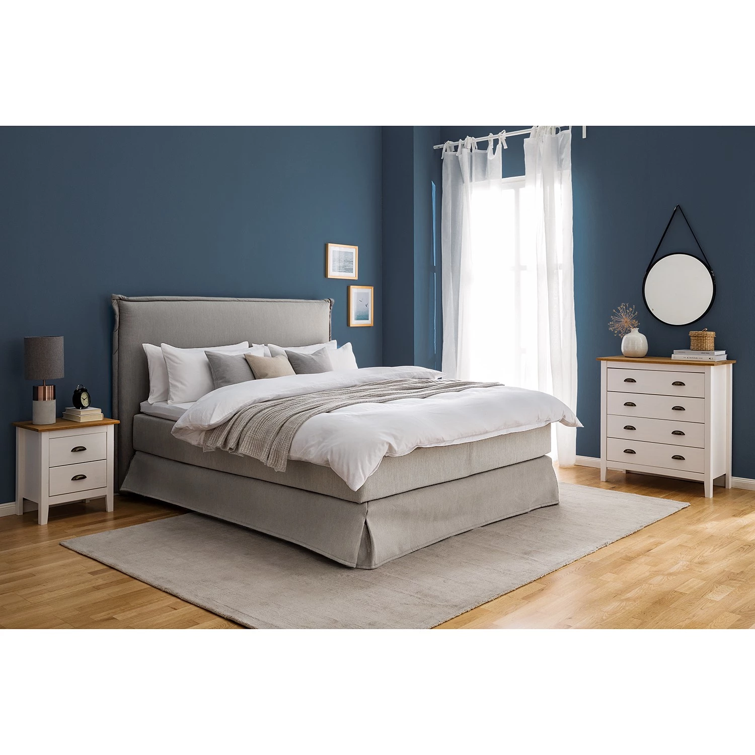 Maison Belfort Commode Rivery II - Pin massif - Blanc 3 Maison Belfort Commode Rivery II - Pin massif - Blanc – Image 3