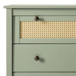 Maison Belfort Commode Belleria II - Pin massif - Vert olive clair -Meubles de salle à manger Soldes Magasin 1000187570 200205 11113200043 DETAILS P000000001000187570