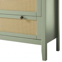 Maison Belfort Commode Belleria I - Pin massif - Vert olive clair -Meubles de salle à manger Soldes Magasin 1000187584 200205 11113400105 DETAILS P000000001000187584