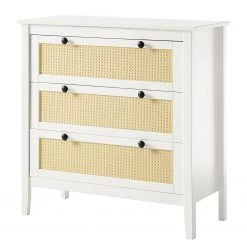 Maison Belfort Commode Belleria I - Pin massif - Blanc