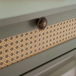 Maison Belfort Console Belleria - Pin massif - Vert olive clair -Meubles de salle à manger Soldes Magasin 1000187593 200430 14092000022 DETAILS P000000001000187593