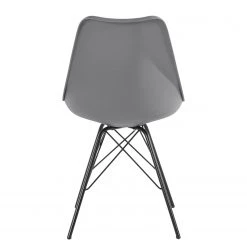 Norrwood Chaises Beatty (lot de 2) - Gris - Noir -Meubles de salle à manger Soldes Magasin 1000189778 191119 12525200035 DETAILS P000000001000189778