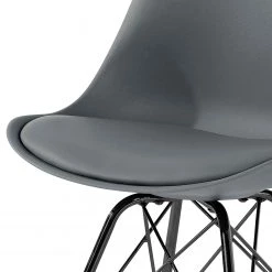 Norrwood Chaises Beatty (lot de 2) - Gris - Noir -Meubles de salle à manger Soldes Magasin 1000189778 191119 12525200038 DETAILS P000000001000189778