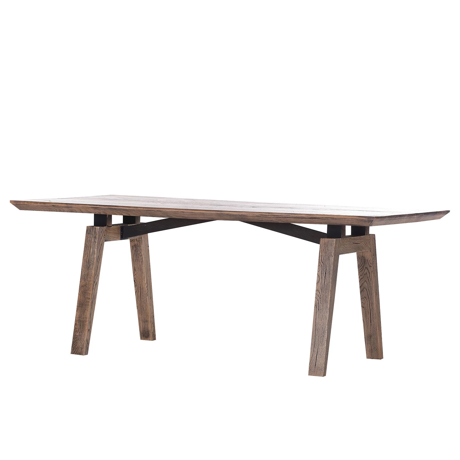 Red Living Table Woodcroft I - Chêne massif - Chêne - Largeur : 240 cm 1 Red Living Table Woodcroft I - Chêne massif - Chêne - Largeur : 240 cm