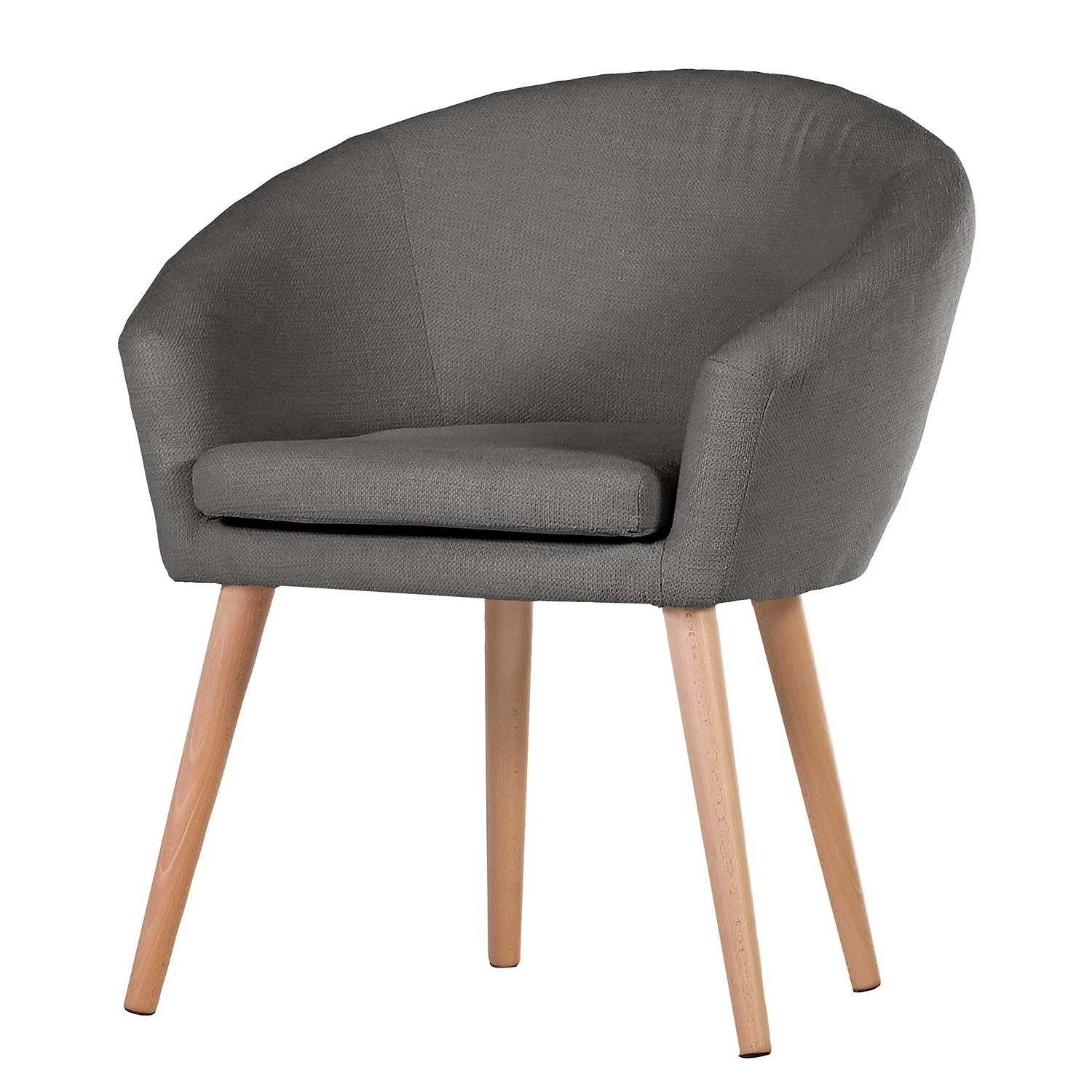 Mørteens Chaises à accoudoirs Tippytoe - Velours / Hêtre massif - Hêtre - Anthracite 1 Mørteens Chaises à accoudoirs Tippytoe - Velours / Hêtre massif - Hêtre - Anthracite