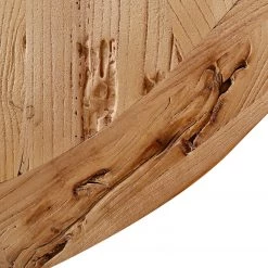 Maison Belfort Table Viello - Orme massif / Acier inoxydable - Orme / Acier inoxydable -Meubles de salle à manger Soldes Magasin 1000191058 190930 12251200086 DETAILS P000000001000191058