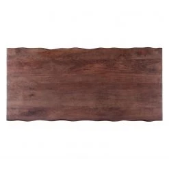 Red Living Table Wallu - Manguier massif / Métal - Manguier / Noir vieilli -Meubles de salle à manger Soldes Magasin 1000191059 190930 12251200092 DETAILS P000000001000191059