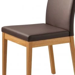Schösswender Chaises Oviedo (lot de 2) - Imitation cuir / Chêne sauvage massif - Marron foncé 7 Schösswender Chaises Oviedo (lot de 2) - Imitation cuir / Chêne sauvage massif - Marron foncé -Meubles de salle à manger Soldes Magasin 1000191378 191120 16130300017 DETAILS P000000001000191378