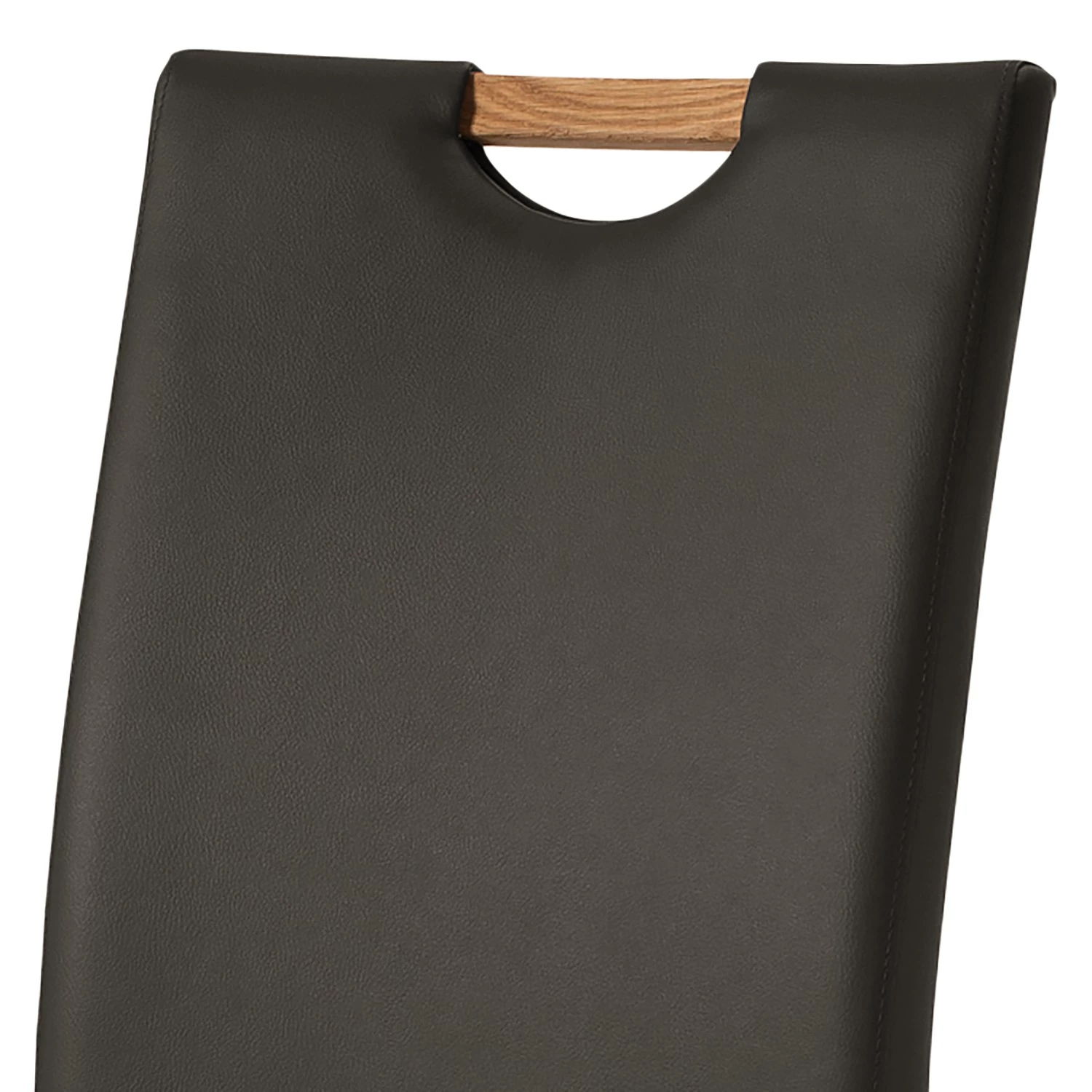 Schösswender Chaises Palma (lot de 2) - Tissu / Chêne sauvage massif - Anthracite 2 Schösswender Chaises Palma (lot de 2) - Tissu / Chêne sauvage massif - Anthracite – Image 2