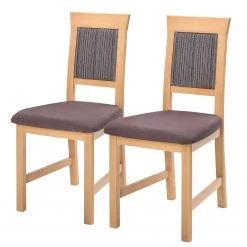 Schösswender Salle à manger Imola II (4 éléments) - Tissu / Partiellement en hêtre massif - Marron / Hêtre -Meubles de salle à manger Soldes Magasin 1000191450 191120 16131000292 DETAILS P000000001000191450