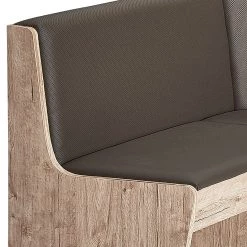 Schösswender Salle à manger complète Sylt (4 élém.) - Imitation cuir / Partiellement en hêtre massif - Marron foncé / Hêtre -Meubles de salle à manger Soldes Magasin 1000191484 191120 16132200413 DETAILS P000000001000191484