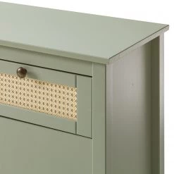 Maison Belfort Buffet Belleria - Pin massif - Vert olive clair -Meubles de salle à manger Soldes Magasin 1000193120 200930 16091700007 DETAILS P000000001000193120