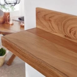 Naturoo Étagère murale Woodfin - Acacia massif - Largeur : 80 cm -Meubles de salle à manger Soldes Magasin 1000194226 200108 10051500157 DETAILS P000000001000194226