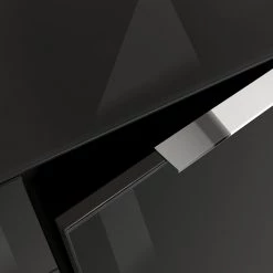 Maja Möbel Commode Trend III - Verre - Anthracite -Meubles de salle à manger Soldes Magasin 1000197486 191129 08042200028 DETAILS P000000001000197486