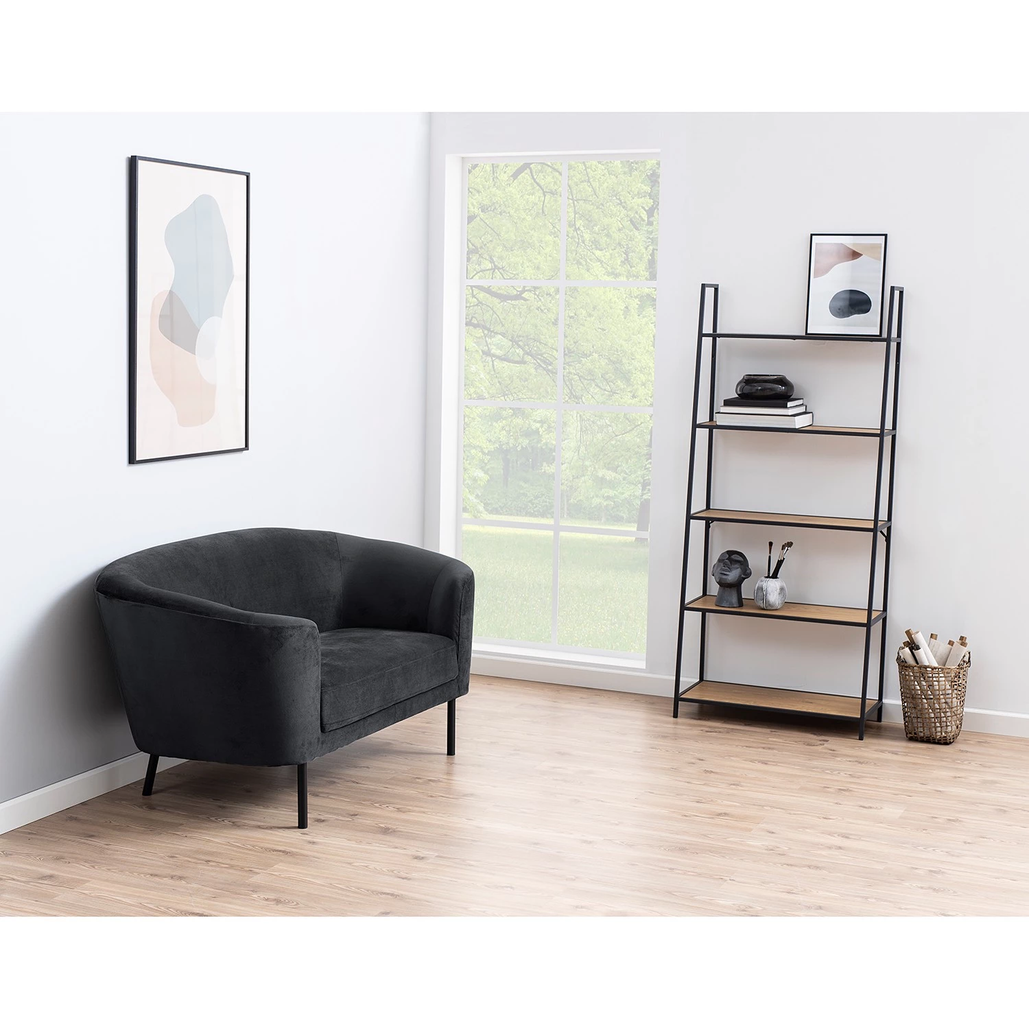 Red Living Étagère Coogee VIII - Imitation chêne sauvage 3 Red Living Étagère Coogee VIII - Imitation chêne sauvage – Image 3