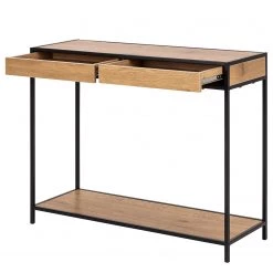 Red Living Console Coogee - Imitation chêne sauvage / Noir -Meubles de salle à manger Soldes Magasin 1000200156 200205 06092400084 DETAILS P000000001000200156