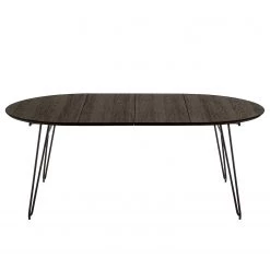 Norrwood Table Mison I - (extensible) - frêne massif / Acier - Noir / Frêne noir 12 Norrwood Table Mison I - (extensible) - frêne massif / Acier - Noir / Frêne noir -Meubles de salle à manger Soldes Magasin 1000200240 210527 19252500005 DETAILS P000000001000200240