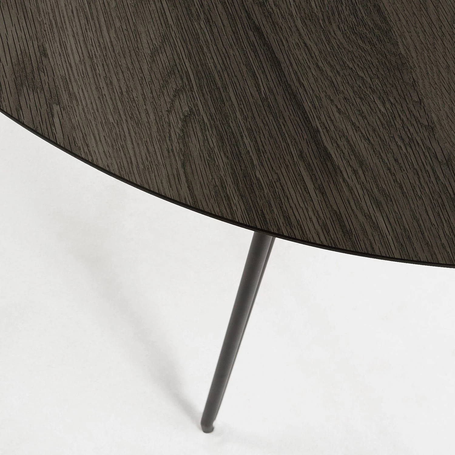 Norrwood Table Mison I - (extensible) - frêne massif / Acier - Noir / Frêne noir 6 Norrwood Table Mison I - (extensible) - frêne massif / Acier - Noir / Frêne noir – Image 6