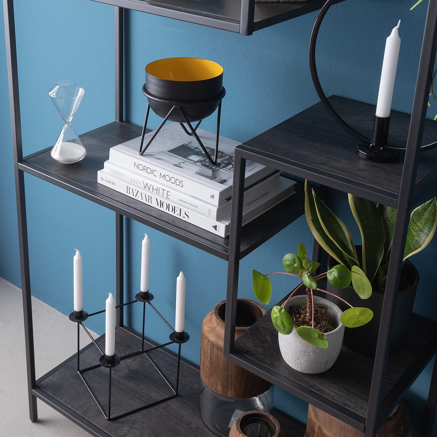 Fredriks Étagère Meon IV - Chêne gris 13 Fredriks Étagère Meon IV - Chêne gris – Image 13