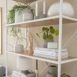 Fredriks Étagère Meon II - Imitation chêne -Meubles de salle à manger Soldes Magasin 1000201087 201120 14483100010 DETAILS P000000001000201087