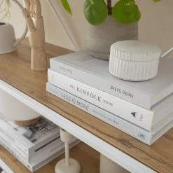 Fredriks Étagère Meon II - Imitation chêne -Meubles de salle à manger Soldes Magasin 1000201087 201120 14483300011 DETAILS P000000001000201087