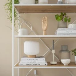 Fredriks Étagère Meon II - Imitation chêne -Meubles de salle à manger Soldes Magasin 1000201087 201120 14484200014 DETAILS P000000001000201087