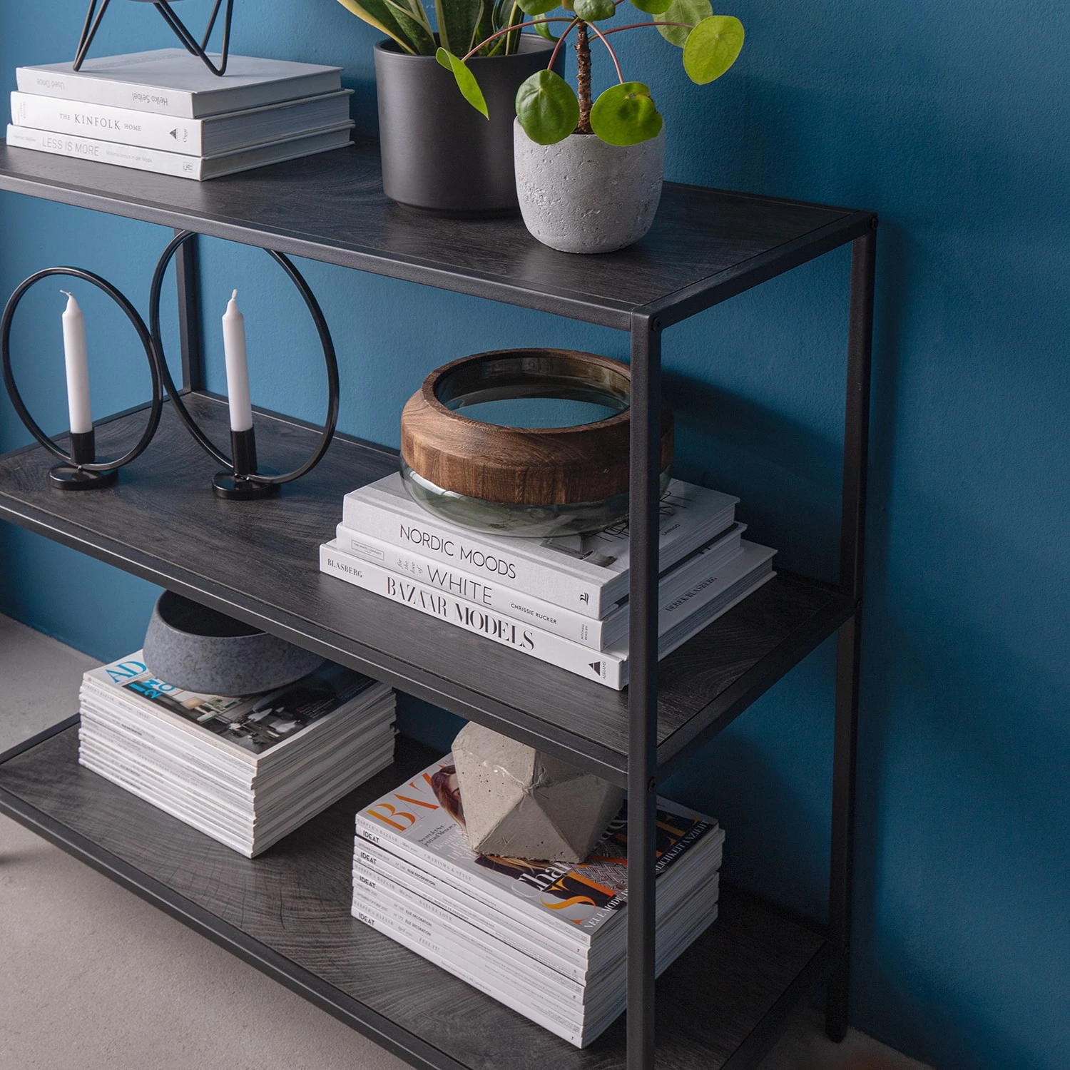 Fredriks Étagère Meon I - Chêne gris 8 Fredriks Étagère Meon I - Chêne gris – Image 8