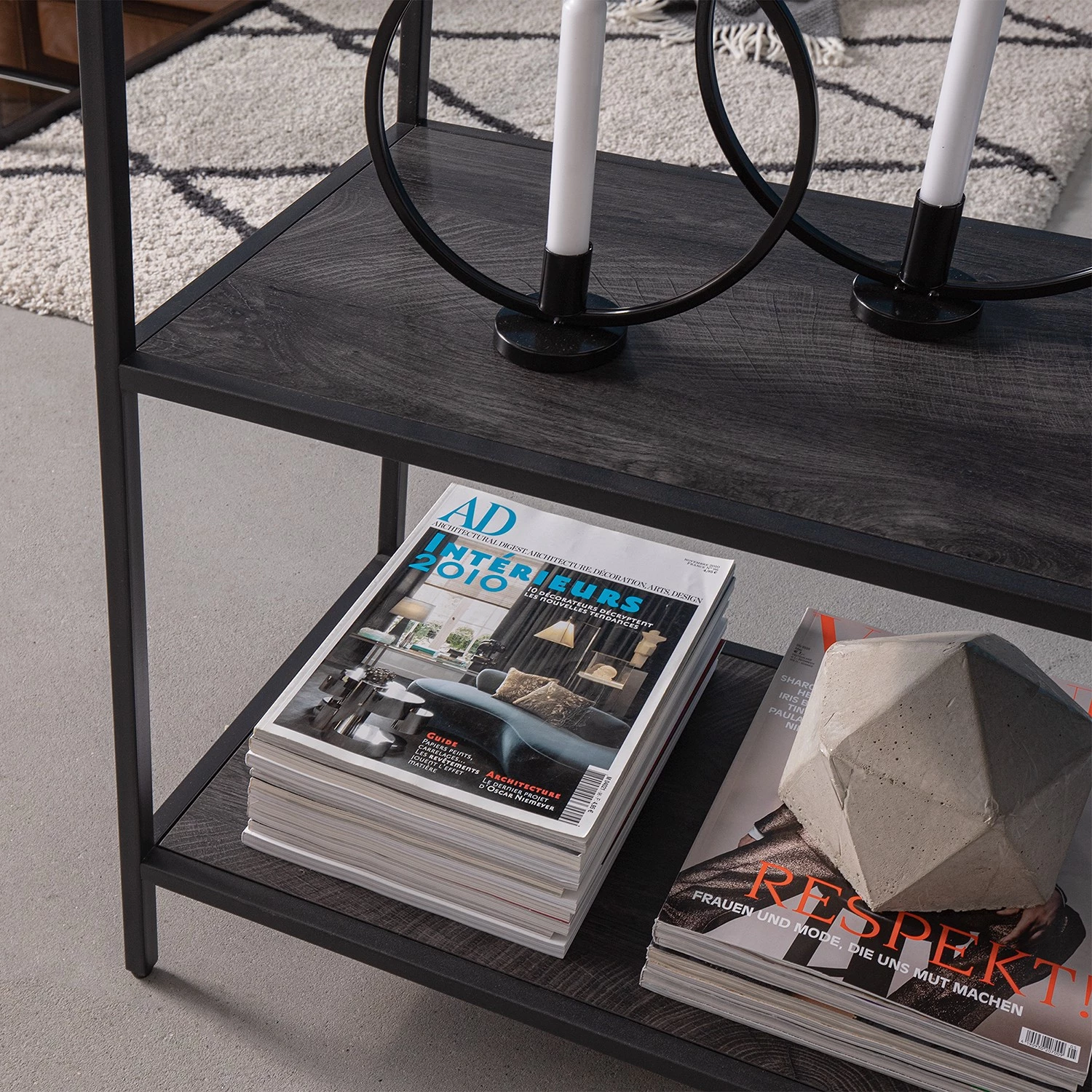 Fredriks Étagère Meon I - Chêne gris 11 Fredriks Étagère Meon I - Chêne gris – Image 11