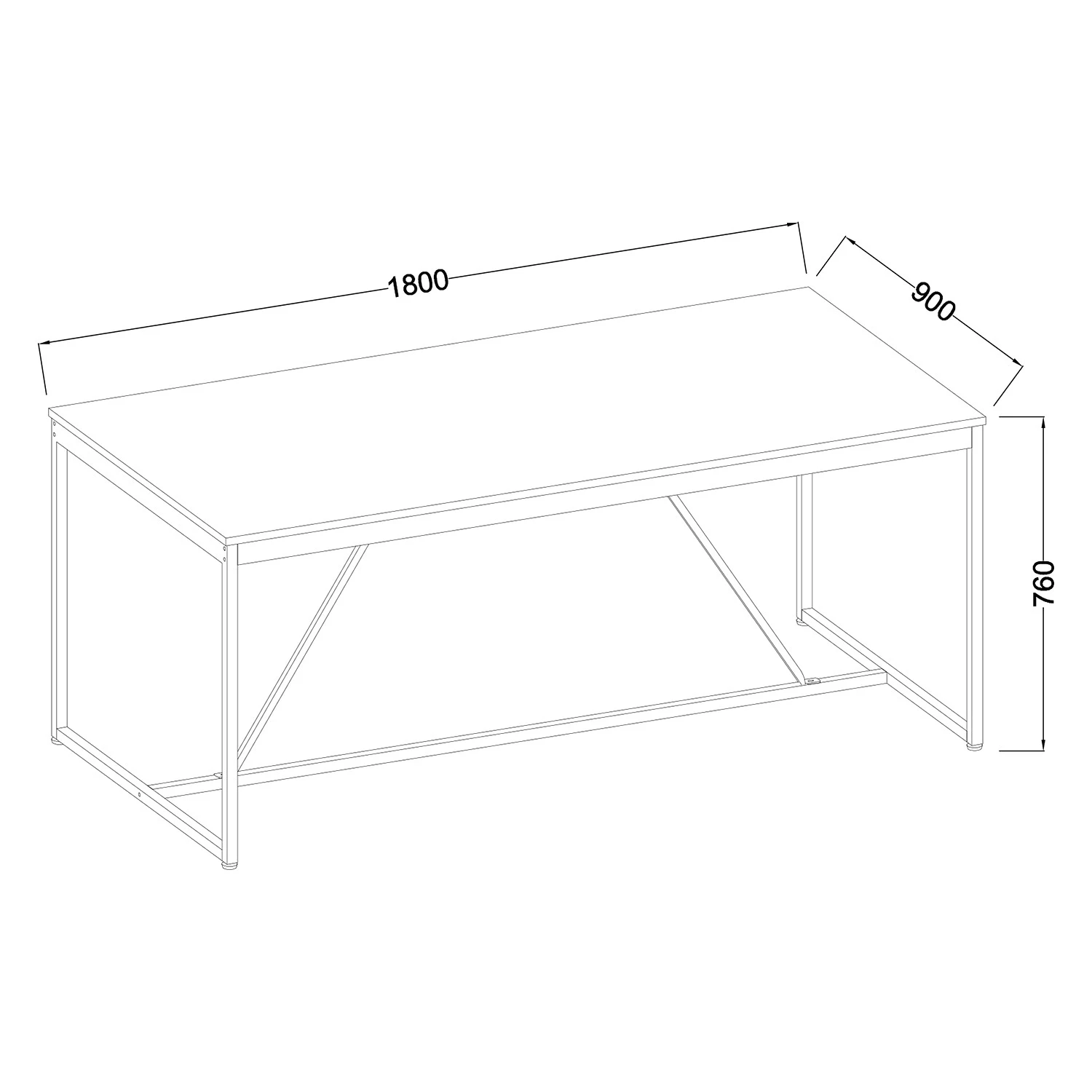 Fredriks Table Meon - Chêne gris 13 Fredriks Table Meon - Chêne gris – Image 13