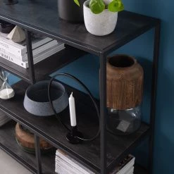 Fredriks Étagère Meon V - Chêne gris -Meubles de salle à manger Soldes Magasin 1000201094 201120 14485200018 DETAILS P000000001000201094