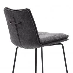 Fredriks Chaise de bar Hesket (lot de 2) - Chenille / Acier - Noir mat - Anthracite 11 Fredriks Chaise de bar Hesket (lot de 2) - Chenille / Acier - Noir mat - Anthracite -Meubles de salle à manger Soldes Magasin 1000201144 200317 18342700021 DETAILS P000000001000201144