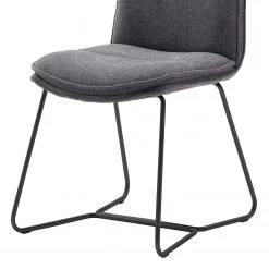 Fredriks Chaises Hesket (lot de 2) - Chenille / Acier - Anthracite - Noir 10 Fredriks Chaises Hesket (lot de 2) - Chenille / Acier - Anthracite - Noir -Meubles de salle à manger Soldes Magasin 1000201154 200317 18345400043 DETAILS P000000001000201154