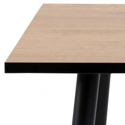 Norrwood Table Weem - Métal - Imitation chêne sauvage / Noir -Meubles de salle à manger Soldes Magasin 1000202067 200212 11145800164 DETAILS P000000001000202067