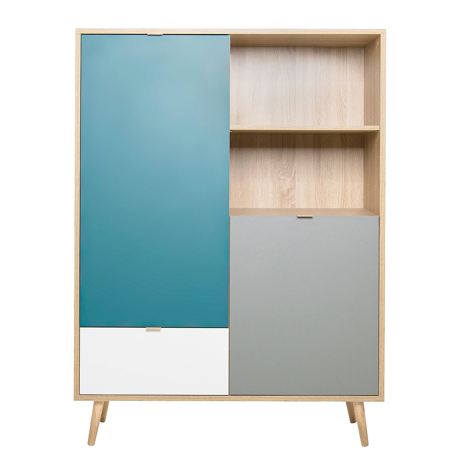 Norrwood Buffet Bibury - Multicolore / Imitation chêne Sonoma 6 Norrwood Buffet Bibury - Multicolore / Imitation chêne Sonoma – Image 6