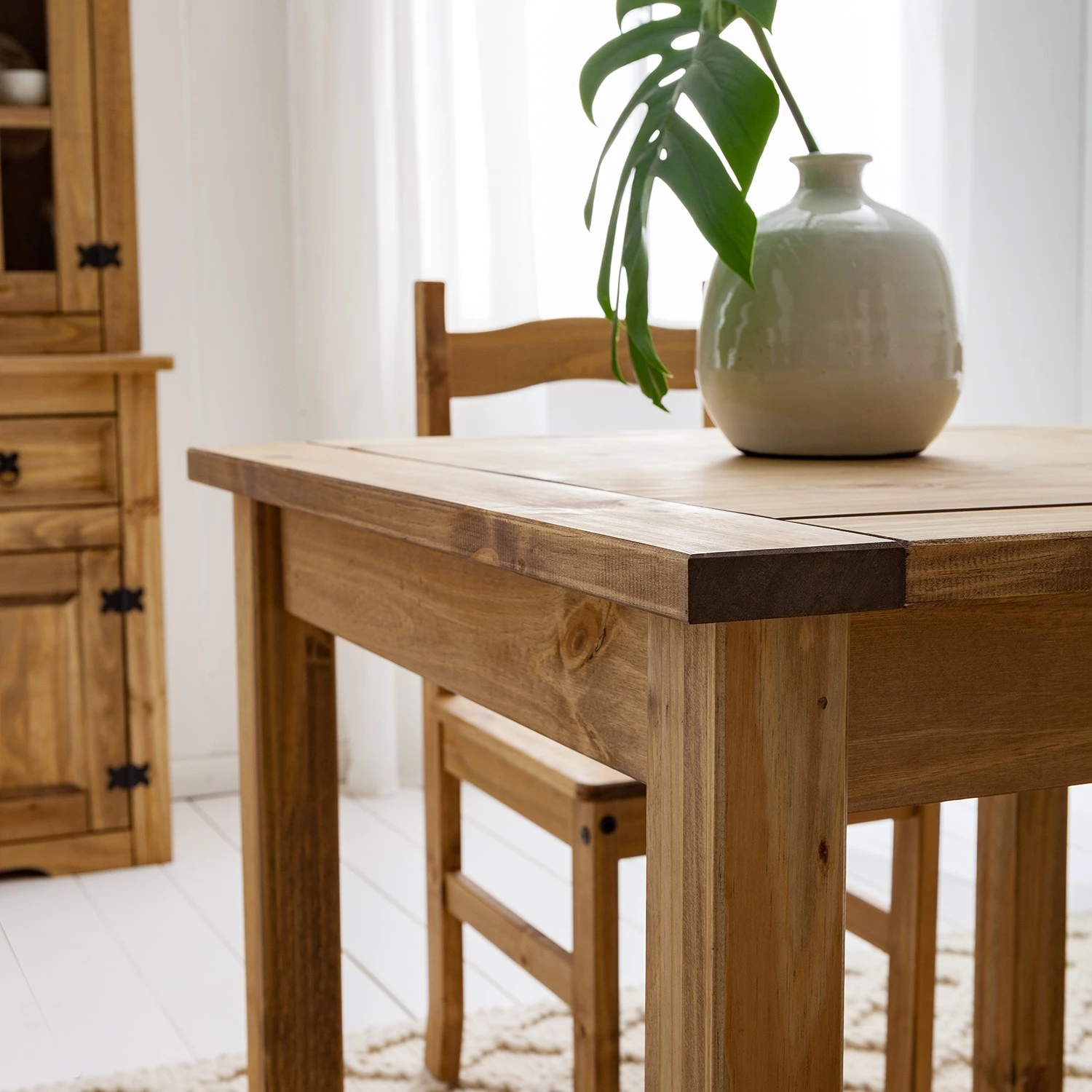 Maison Belfort Salle à manger Finca Rustica VI (3 él.) - Pin massif - Epicéa naturel 6 Maison Belfort Salle à manger Finca Rustica VI (3 él.) - Pin massif - Epicéa naturel – Image 6