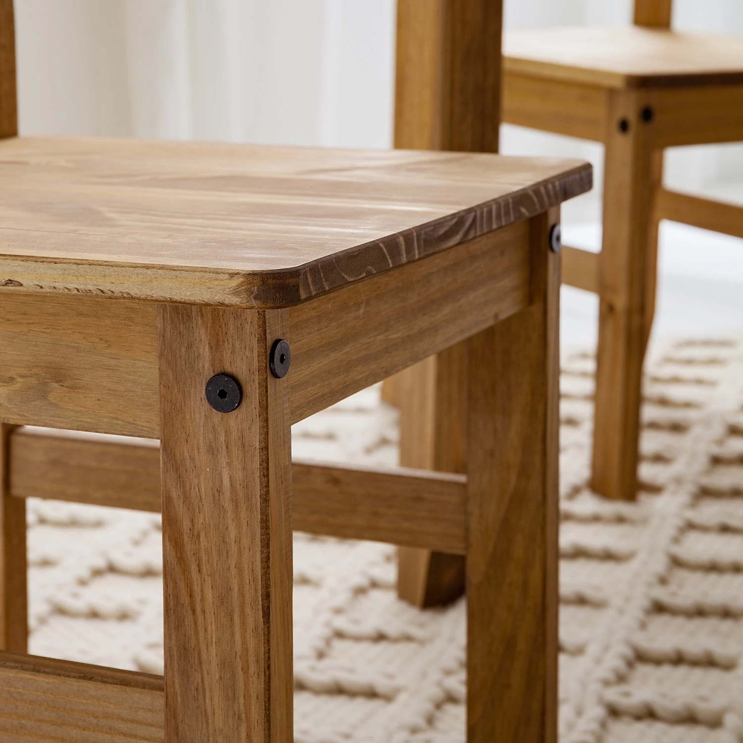 Maison Belfort Salle à manger Finca Rustica VI (3 él.) - Pin massif - Epicéa naturel 11 Maison Belfort Salle à manger Finca Rustica VI (3 él.) - Pin massif - Epicéa naturel – Image 11