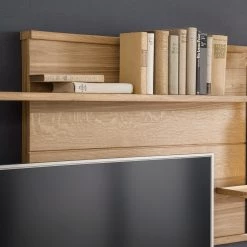 Naturoo Étagère murale Doora - Placage en chêne véritable - Chêne à nœuds Bianco -Meubles de salle à manger Soldes Magasin 1000207364 200317 14294200132 DETAILS P000000001000207364