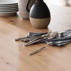 Loftscape Table Buena - Imitation planches de chêne / Anthracite -Meubles de salle à manger Soldes Magasin 1000207377 200317 14310600244 DETAILS P000000001000207377