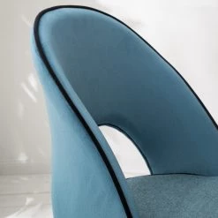 Jack & Alice Chaises capitonnées Jacky (lot de 2) - Tissu & velours / Métal - Gris chiné / Noir 24 Jack & Alice Chaises capitonnées Jacky (lot de 2) - Tissu & velours / Métal - Gris chiné / Noir -Meubles de salle à manger Soldes Magasin 1000208741 201229 16243300008 DETAILS P000000001000208741