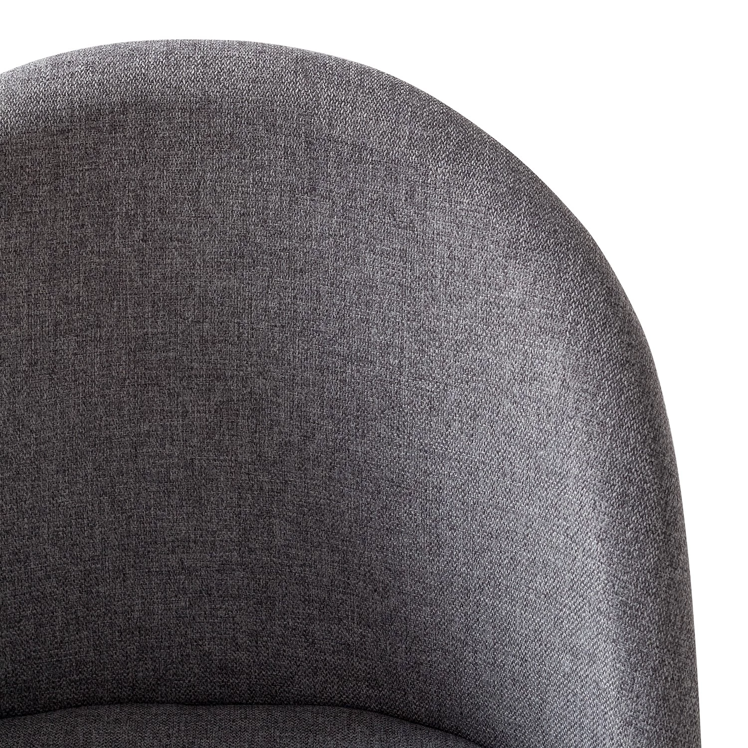 Mørteens Chaises capitonnées Jacklin II (2 él.) - Tissu / Métal - Imitation chêne - Gris clair 5 Mørteens Chaises capitonnées Jacklin II (2 él.) - Tissu / Métal - Imitation chêne - Gris clair – Image 5