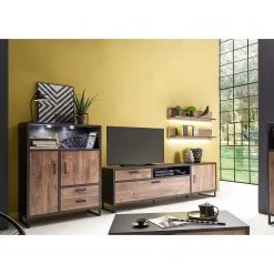 Red Living Tablettes murales Hixson (lot de 2) - Imitation chêne de tonneau / Noir 7 Red Living Tablettes murales Hixson (lot de 2) - Imitation chêne de tonneau / Noir -Meubles de salle à manger Soldes Magasin 1000209017 210106 06024000005 MOOD DETAILS P000000001000209017 mood