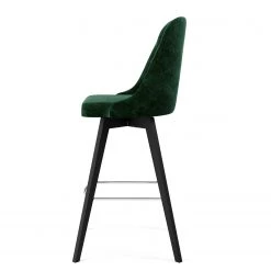 Tenzo Chaises de bar Lux I (lot de 2) - Velours / Chêne massif - Tissu Vika : Vert forêt - Noir 7 Tenzo Chaises de bar Lux I (lot de 2) - Velours / Chêne massif - Tissu Vika : Vert forêt - Noir -Meubles de salle à manger Soldes Magasin 1000209094 200327 14020000135 DETAILS P000000001000209094