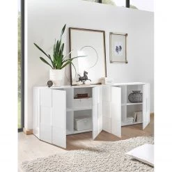 LC Spa Buffet Dama IV - Blanc brillant -Meubles de salle à manger Soldes Magasin 1000209222 200402 14415400103 MOOD DETAILS P000000001000209222 mood