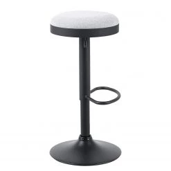 Loftscape Tabouret de bar Moita (lot de 2) - Tissu / Acier - Gris clair / Noir 10 Loftscape Tabouret de bar Moita (lot de 2) - Tissu / Acier - Gris clair / Noir -Meubles de salle à manger Soldes Magasin 1000209249 200331 06322500033 DETAILS P000000001000209249