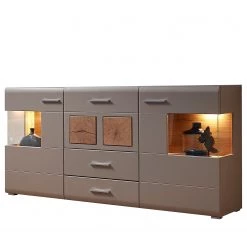 Loftscape Buffet Aulby - Avec éclairage - Taupe