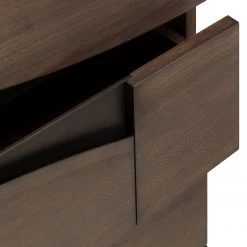 Red Living Commode Kluuvi II - Placage en bois véritable - Noyer / Noir 19 Red Living Commode Kluuvi II - Placage en bois véritable - Noyer / Noir -Meubles de salle à manger Soldes Magasin 1000210870 200429 17355100023 DETAILS P000000001000210870