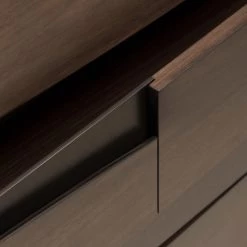 Red Living Commode Kluuvi I - Placage en bois véritable - Noyer / Noir 19 Red Living Commode Kluuvi I - Placage en bois véritable - Noyer / Noir -Meubles de salle à manger Soldes Magasin 1000210871 200429 17360000034 DETAILS P000000001000210871